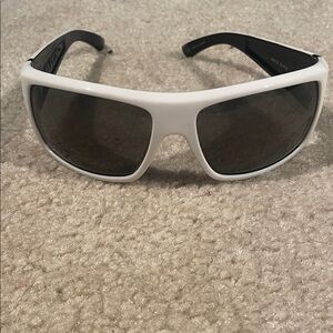 Oakley White and Black Sunglasses